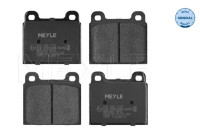 Brake Pad Set, disc brake MEYLE-ORIGINAL Quality 025 200 1115