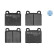 Brake Pad Set, disc brake MEYLE-ORIGINAL Quality 025 200 1118, Thumbnail 2