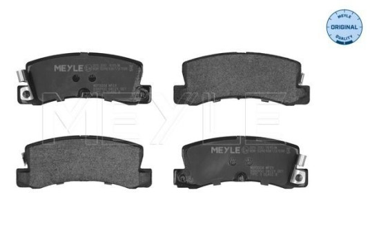 Brake Pad Set, disc brake MEYLE-ORIGINAL Quality 025 200 7615/W