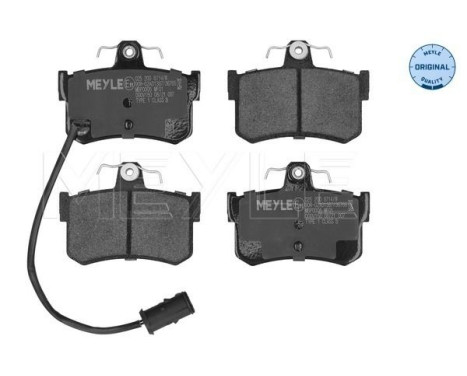 Brake Pad Set, disc brake MEYLE-ORIGINAL Quality 025 200 8714/W, Image 2