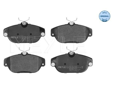 Brake Pad Set, disc brake MEYLE-ORIGINAL Quality 025 201 6418, Image 2