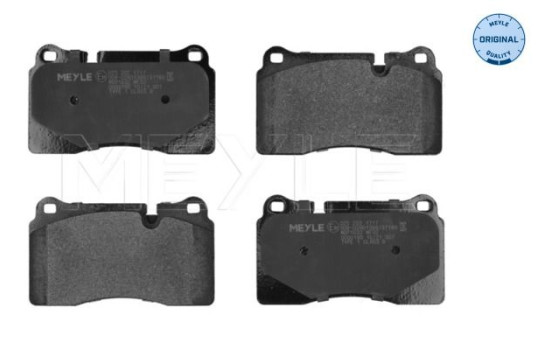 Brake Pad Set, disc brake MEYLE-ORIGINAL Quality 025 202 1717, Image 2