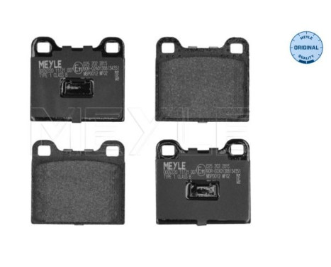 Brake Pad Set, disc brake MEYLE-ORIGINAL Quality 025 202 2815, Image 2