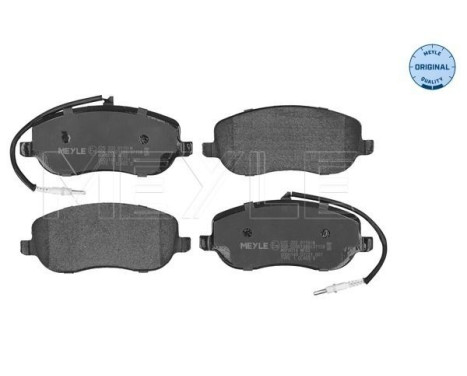 Brake Pad Set, disc brake MEYLE-ORIGINAL Quality 025 202 6119/W, Image 3