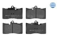 Brake Pad Set, disc brake MEYLE-ORIGINAL Quality 025 203 2517/W