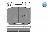 Brake Pad Set, disc brake MEYLE-ORIGINAL Quality 025 203 4117