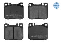 Brake Pad Set, disc brake MEYLE-ORIGINAL Quality 025 203 4117