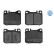 Brake Pad Set, disc brake MEYLE-ORIGINAL Quality 025 203 4117, Thumbnail 2