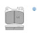 Brake Pad Set, disc brake MEYLE-ORIGINAL Quality 025 203 4117, Thumbnail 2