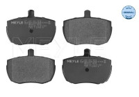 Brake Pad Set, disc brake MEYLE-ORIGINAL Quality 025 203 5918