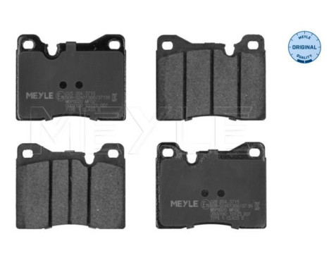 Brake Pad Set, disc brake MEYLE-ORIGINAL Quality 025 204 3715, Image 2