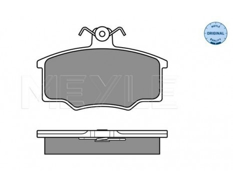 Brake Pad Set, disc brake MEYLE-ORIGINAL Quality 025 205 7419