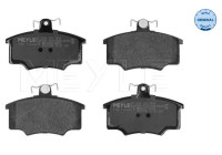 Brake Pad Set, disc brake MEYLE-ORIGINAL Quality 025 205 7419