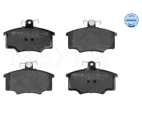 Brake Pad Set, disc brake MEYLE-ORIGINAL Quality 025 205 7419, Image 2