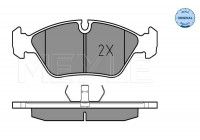 Brake Pad Set, disc brake MEYLE-ORIGINAL Quality 025 206 2919