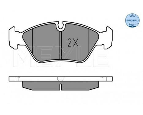 Brake Pad Set, disc brake MEYLE-ORIGINAL Quality 025 206 2919, Image 2