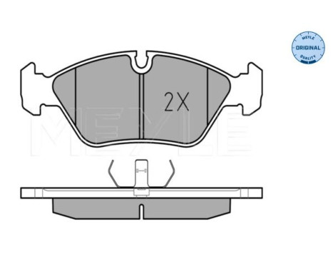 Brake Pad Set, disc brake MEYLE-ORIGINAL Quality 025 206 2919, Image 2