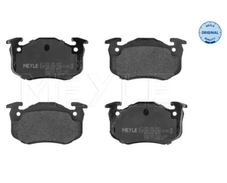 Brake Pad Set, disc brake MEYLE-ORIGINAL Quality 025 206 3415, Image 2