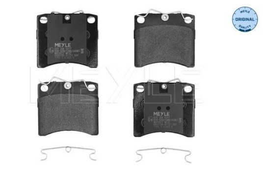Brake Pad Set, disc brake MEYLE-ORIGINAL Quality 025 206 5217, Image 2