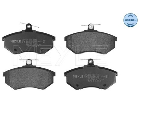 Brake Pad Set, disc brake MEYLE-ORIGINAL Quality 025 206 6919, Image 2