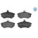 Brake Pad Set, disc brake MEYLE-ORIGINAL Quality 025 206 6919, Thumbnail 2