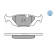 Brake Pad Set, disc brake MEYLE-ORIGINAL Quality 025 206 7516, Thumbnail 3