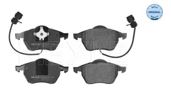 Brake Pad Set, disc brake MEYLE-ORIGINAL Quality 025 206 7619/W