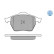 Brake Pad Set, disc brake MEYLE-ORIGINAL Quality 025 206 7619/W, Thumbnail 3