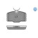 Brake Pad Set, disc brake MEYLE-ORIGINAL Quality 025 207 5118