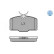 Brake Pad Set, disc brake MEYLE-ORIGINAL Quality 025 207 5118, Thumbnail 2