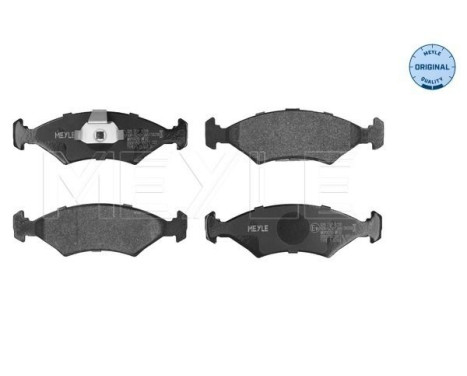 Brake Pad Set, disc brake MEYLE-ORIGINAL Quality 025 207 5318, Image 3