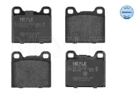 Brake Pad Set, disc brake MEYLE-ORIGINAL Quality 025 207 5514