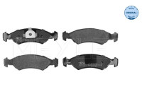 Brake Pad Set, disc brake MEYLE-ORIGINAL Quality 025 208 5717