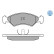 Brake Pad Set, disc brake MEYLE-ORIGINAL Quality 025 208 5717, Thumbnail 2