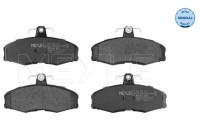 Brake Pad Set, disc brake MEYLE-ORIGINAL Quality 025 208 6117