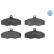 Brake Pad Set, disc brake MEYLE-ORIGINAL Quality 025 208 6117, Thumbnail 2