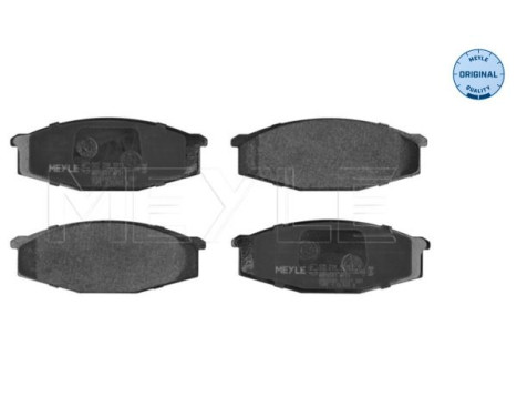 Brake Pad Set, disc brake MEYLE-ORIGINAL Quality 025 208 6316, Image 2