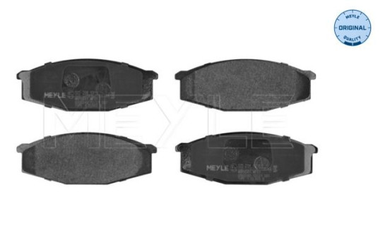 Brake Pad Set, disc brake MEYLE-ORIGINAL Quality 025 208 6316