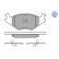 Brake Pad Set, disc brake MEYLE-ORIGINAL Quality 025 208 8715