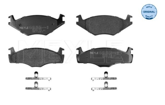 Brake Pad Set, disc brake MEYLE-ORIGINAL Quality 025 208 8717, Image 3
