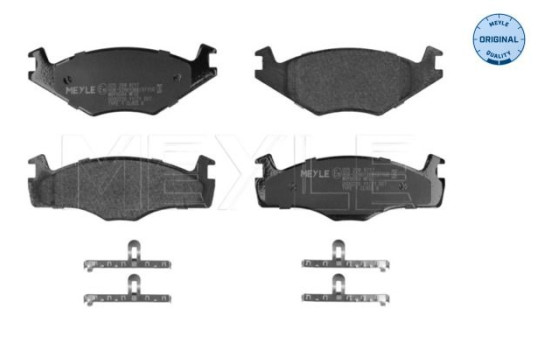 Brake Pad Set, disc brake MEYLE-ORIGINAL Quality 025 208 8717, Image 3