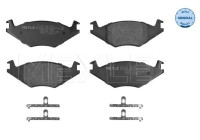 Brake Pad Set, disc brake MEYLE-ORIGINAL Quality 025 208 8917