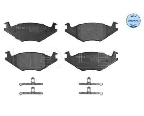 Brake Pad Set, disc brake MEYLE-ORIGINAL Quality 025 208 8917, Image 2