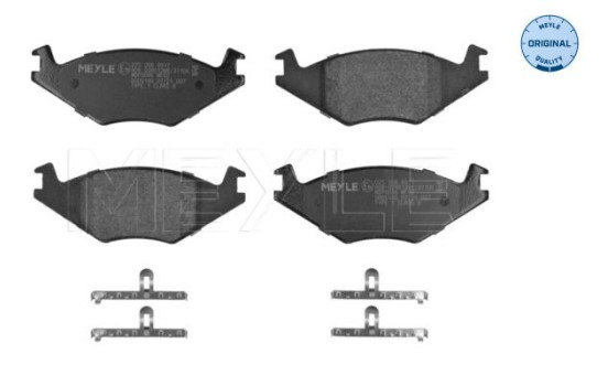 Brake Pad Set, disc brake MEYLE-ORIGINAL Quality 025 208 8917, Image 2