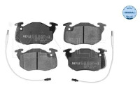 Brake Pad Set, disc brake MEYLE-ORIGINAL Quality 025 209 0518/W
