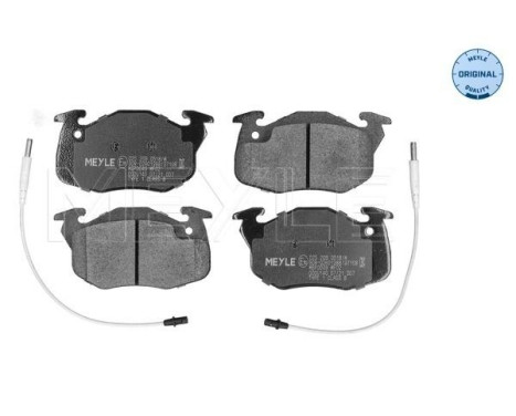 Brake Pad Set, disc brake MEYLE-ORIGINAL Quality 025 209 0518/W, Image 2