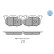 Brake Pad Set, disc brake MEYLE-ORIGINAL Quality 025 209 0518/W, Thumbnail 2