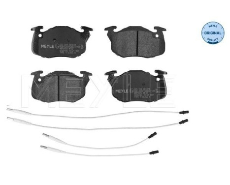 Brake Pad Set, disc brake MEYLE-ORIGINAL Quality 025 209 0618/W, Image 2