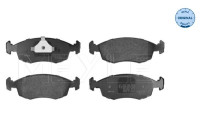 Brake Pad Set, disc brake MEYLE-ORIGINAL Quality 025 209 0818