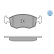 Brake Pad Set, disc brake MEYLE-ORIGINAL Quality 025 209 0818, Thumbnail 3